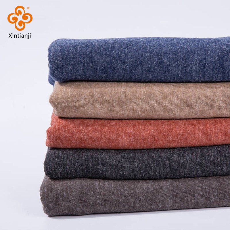 Lược Đan Polyester Rayon Pha Trộn Len Cardigan Vải Polyester Rayon Len Kain Pasang Vải DIY 0.5M K302