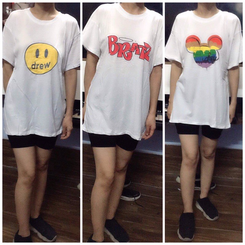 áo phông dáng giấu quần