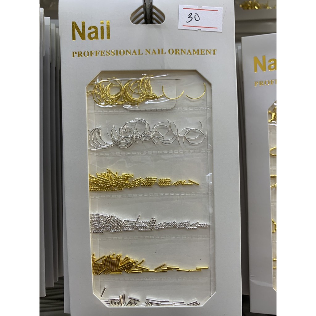 set phụ kiện nail 2