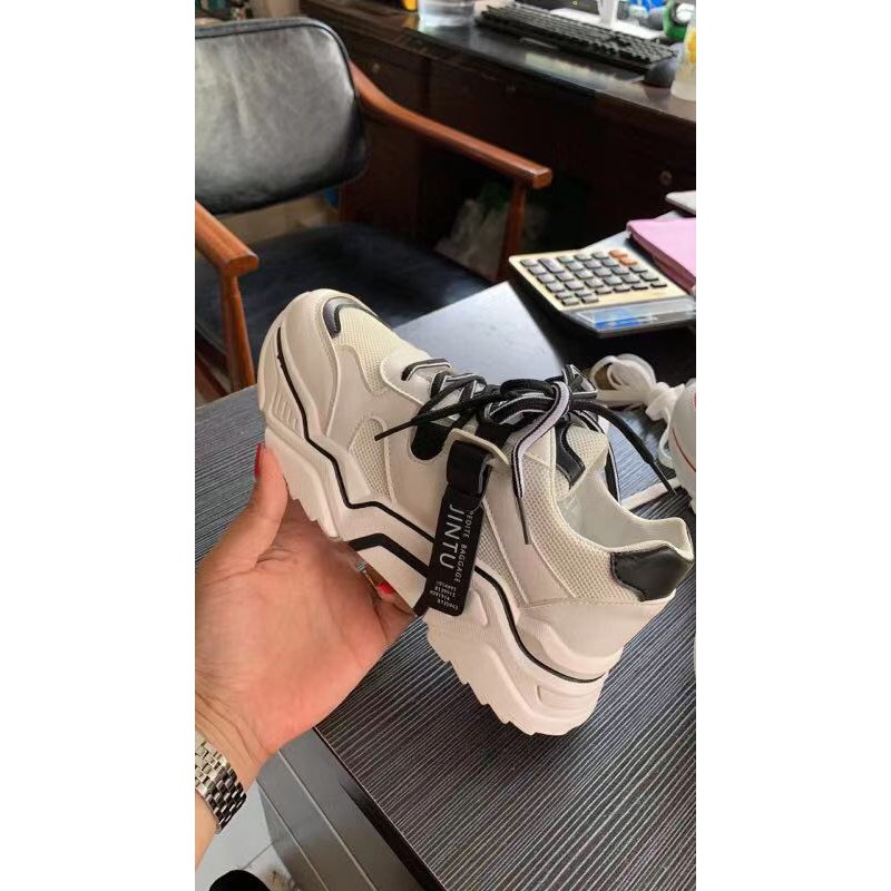 [Mã FAGREEN245 giảm 10% tối đa 30k đơn từ 99k] Giày Thể Thao Trắng UBL Đế Cao Phối Màu Đen Cam Vàng Cực Nổi Bật UBL | BigBuy360 - bigbuy360.vn