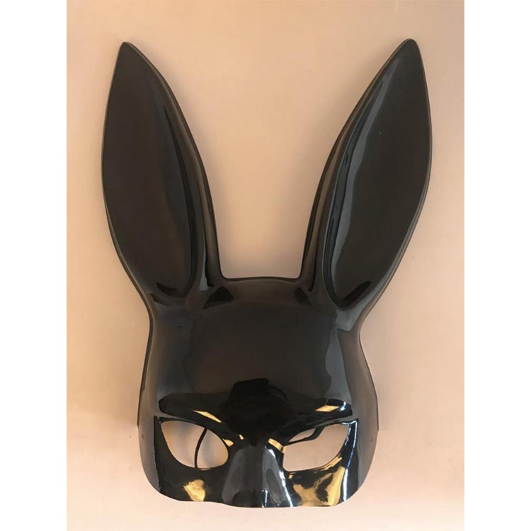 Mặt Nạ Hóa Trang Halloween Hình Tai Thỏ Xinh Xắn B7H9