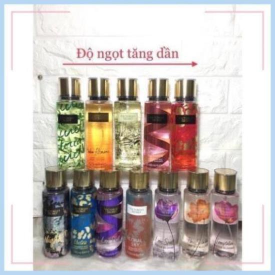 [HÀNG HOT] THƠM TOÀN THÂN VICTORIA’S SECRET FRAGRANCE MIST LOVE SPELL 250ML giao mùi ngẫu nhiên