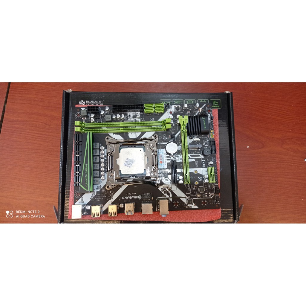 ComBo Mainboard HUANANZHI X99 8M-F LGA2011-3 + CPU E5 1620V3 3.5Ghz( ngang i7 4770)