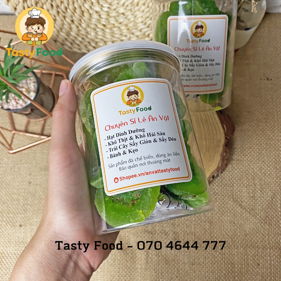 300G Kiwi Sấy Tasty Food | Hàng chất lượng thượng hạng | HOÀN ĐỔI 100% nếu không như mô tả