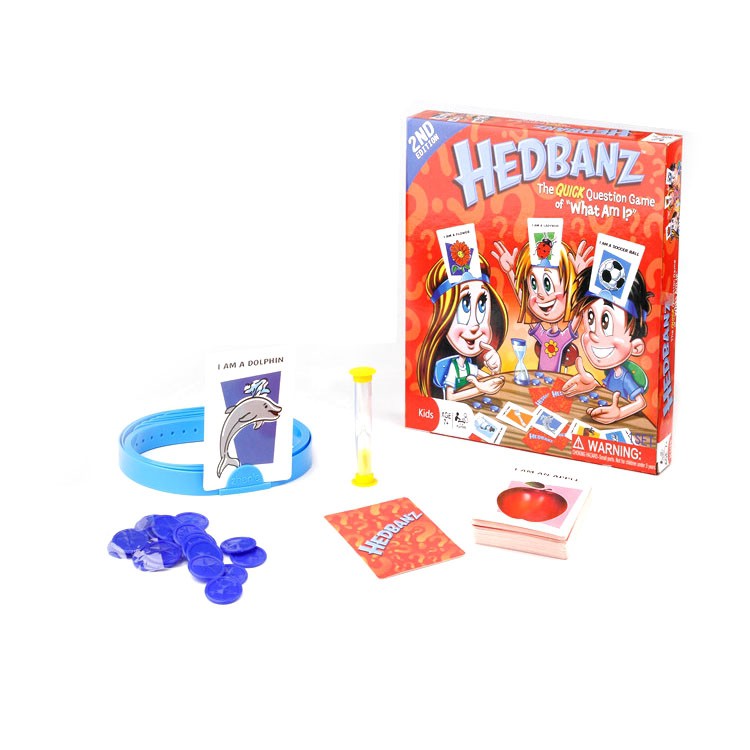 Trò chơi Hedbanz Game - What Am I - Boardgame Tôi là gì?