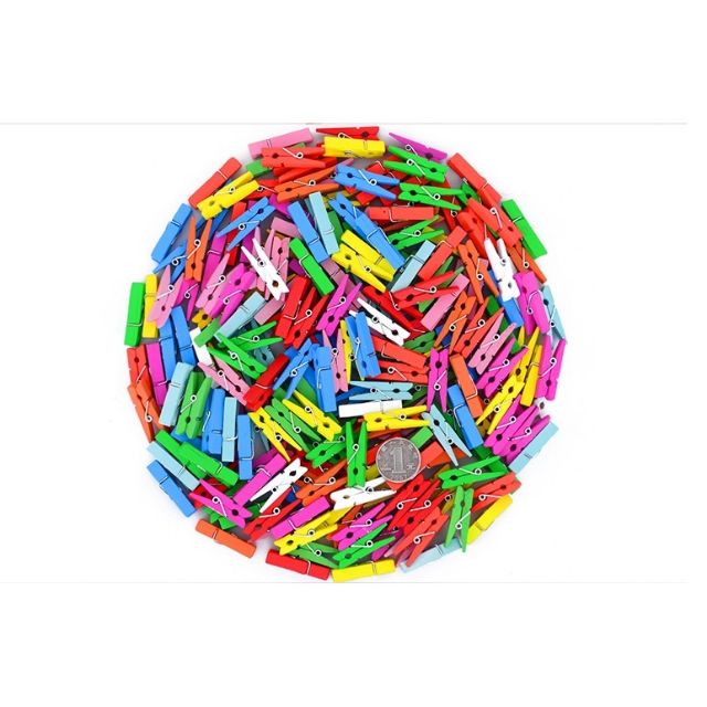 Kẹp gỗ màu 2.5k/c