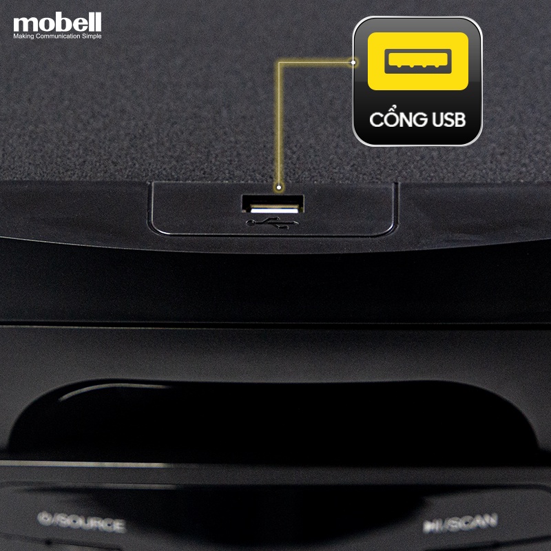 Loa Máy Tính 2.1 Để Bàn Bluetooth USB Thể Nhớ SD FM Romote Loa mobell MB-6200 Bỏa Hành 12 Tháng
