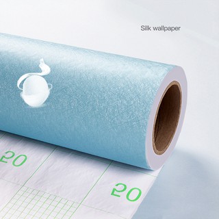 Giấy dán tường trang trí phòng khách hình cây lụa