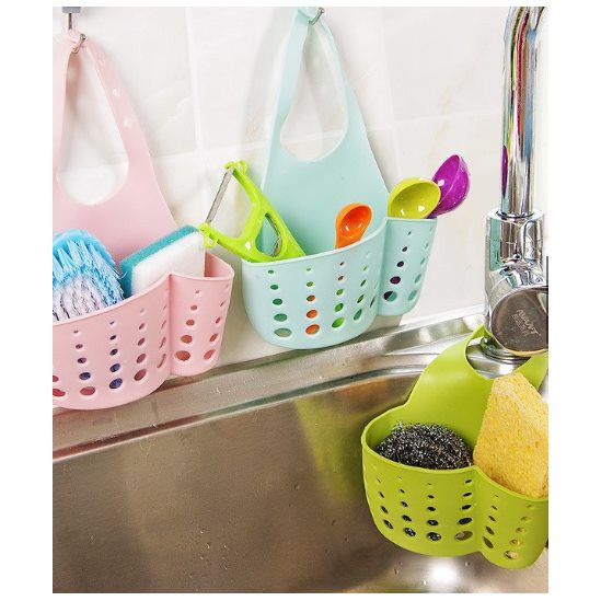 GIỎ NHỰA DẺO ĐỰNG DỤNG CỤ RỬA BÁT TIỆN LỢI -giadunghn1