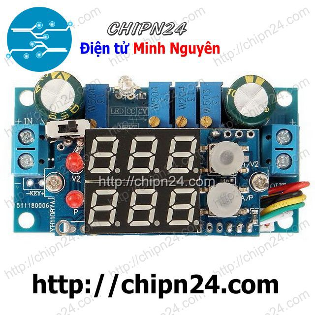 [1 CÁI] (H45) Mạch Hạ Áp MPPT Solar Panel 5A Có Hiển Thị