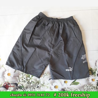 Quần đùi nam thể thao vải dù