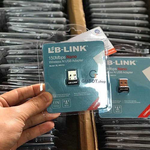 USB thu sóng Wifi chuẩn N 150Mbps cao cấp