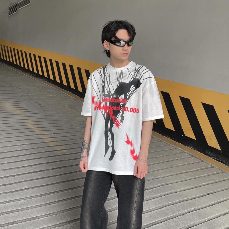 Áo thun tay lỡ form oversize dài rộng phong cách trẻ trung, năng động - CODE tee