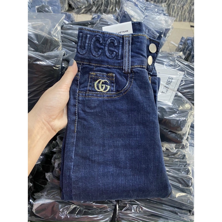 Quần jeans dáng ôm cạp cao siêu hack dáng ( loại 1)
