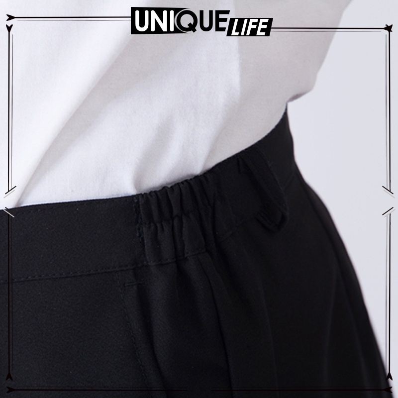 Quần tây màu đen thời trang đa năng dành cho đầu bếp