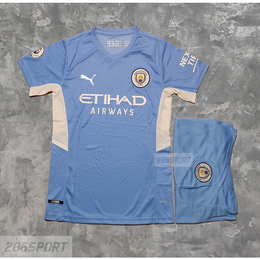 Áo thi đấu Manchester City 21/22 sân nhà