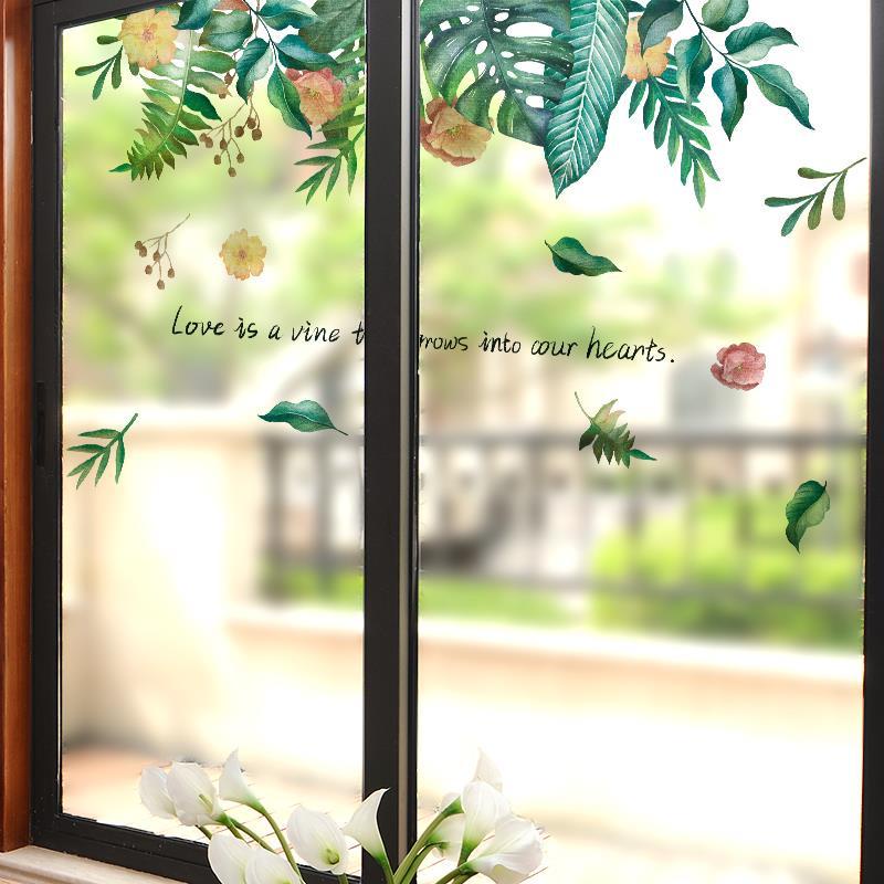 Miếng Dán Cửa Kính Họa Tiết 3d Sáng Tạo Trang Trí Nhà Bếp / Phòng Tắm