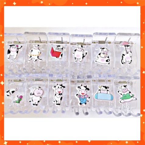 Kẹp càng cua 5 răng con bò sữa  - shop8868