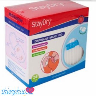 Thấm lót sữa staydry 24 miếng.
