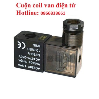 |HÀNG TỐT| Cuộn Coil Cuộn Hút Van Điện Từ 220VAC và 24VDC GIÁ SỈ