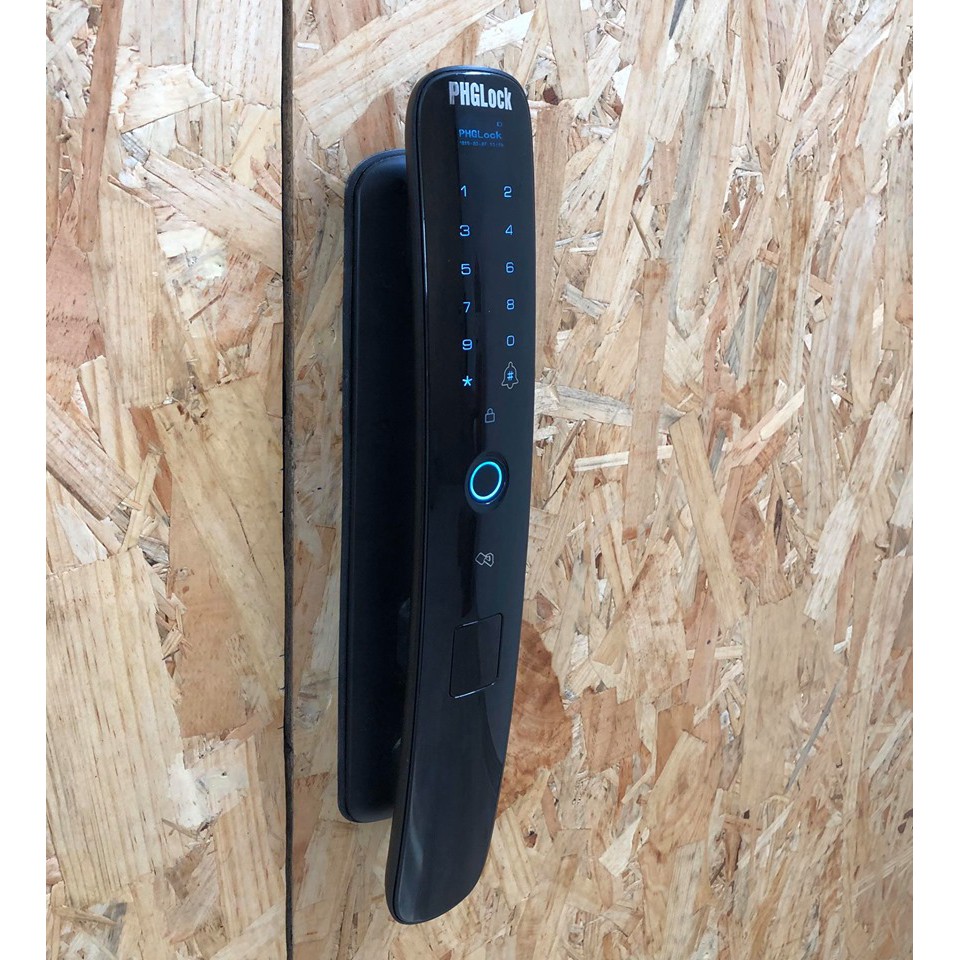 Khóa vân tay,mã số,thẻ từ cho cửa gỗ PHGLock™ - FP6060 chính hãng bảo hành 24 tháng .