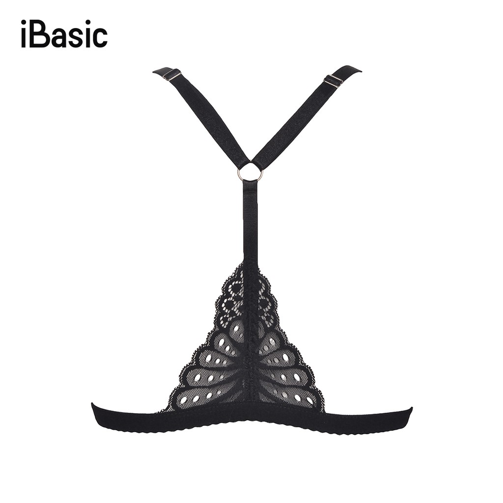 Áo bralette không gọng ren iBasic BRAY042