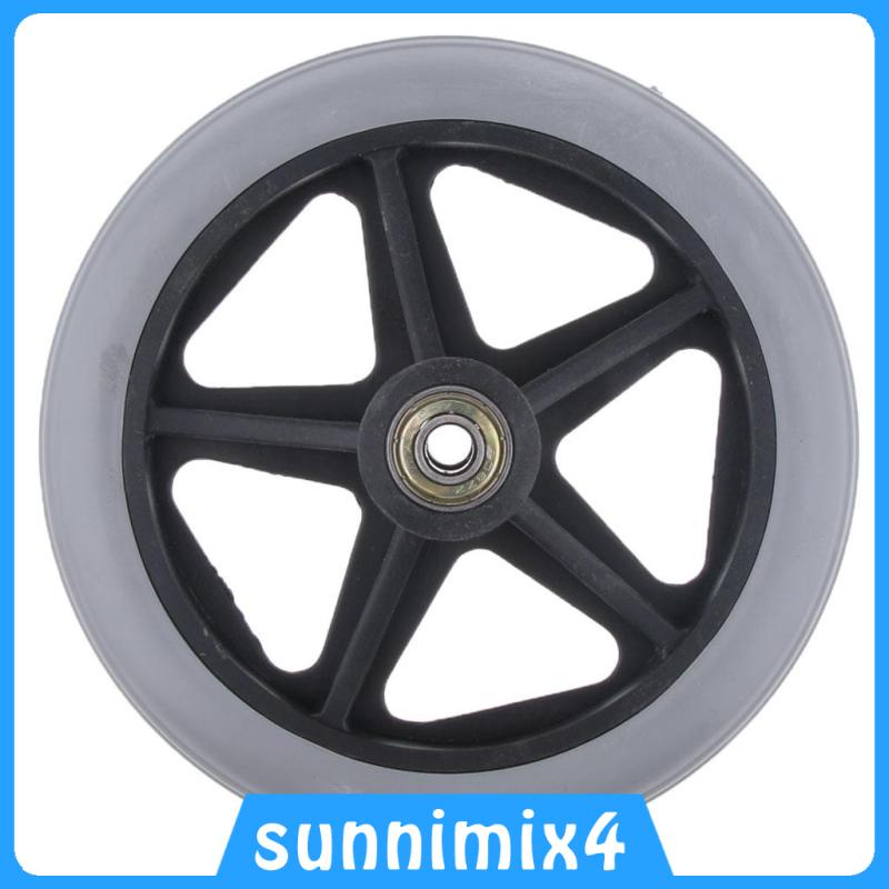 Bánh Xe Cao Su Màu Xám 200mm  H2Sports