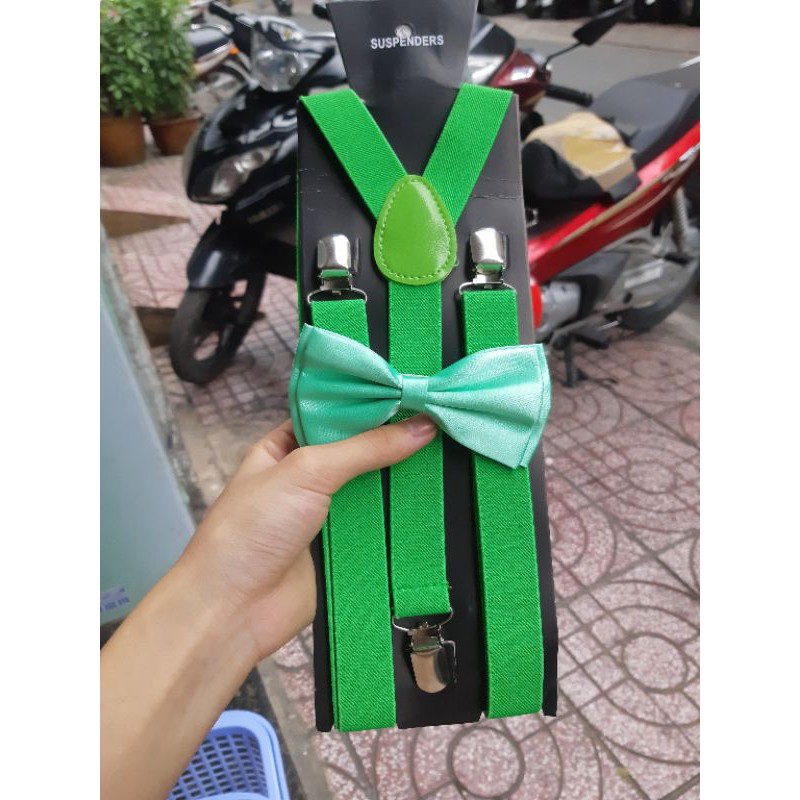 Combo Dây đai chữ Y + Nơ Bê Quả rẻ, Dây đai kèm nơ