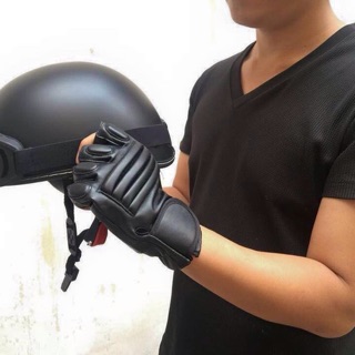 nón bảo hiểm 1/2 đầu + kính dây UV 