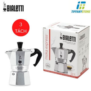 Ấm pha cà phê Bialetti Moka Express, 3 Cups - Made in Italy