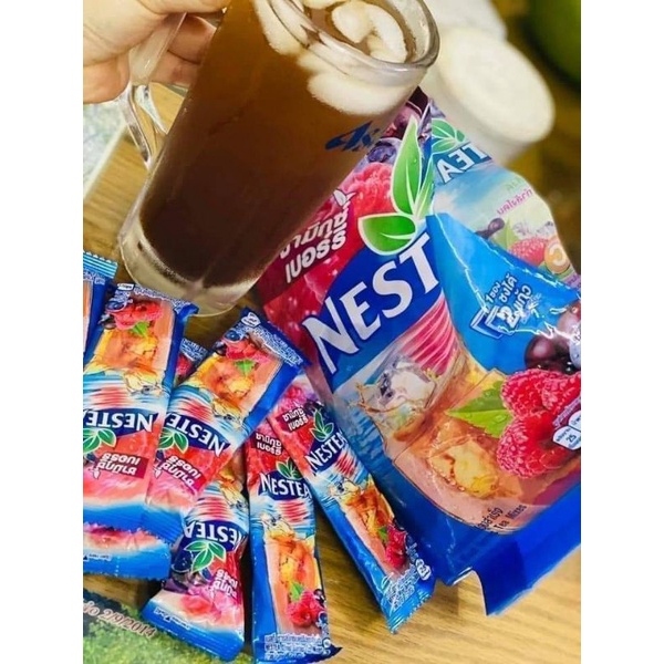 Trà Nestea thái lan hương dâu rừng (việt quất)