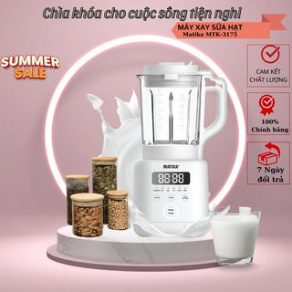 Máy xay sữa hạt hiện đại matika mtk-3175