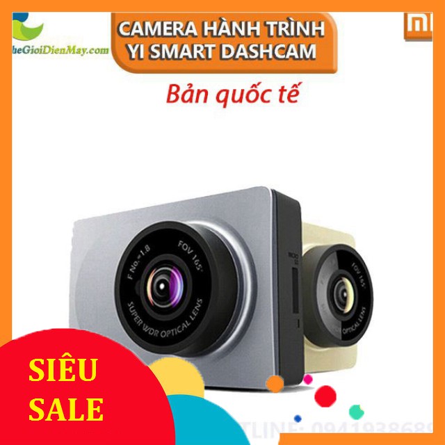 [SiêuRẻ] [Bản Quốc Tế] Camera Hành Trình YI 2K - YI Mart Dash Camera - Bảo hành 12 tháng - Shop Thế giới điện máy .