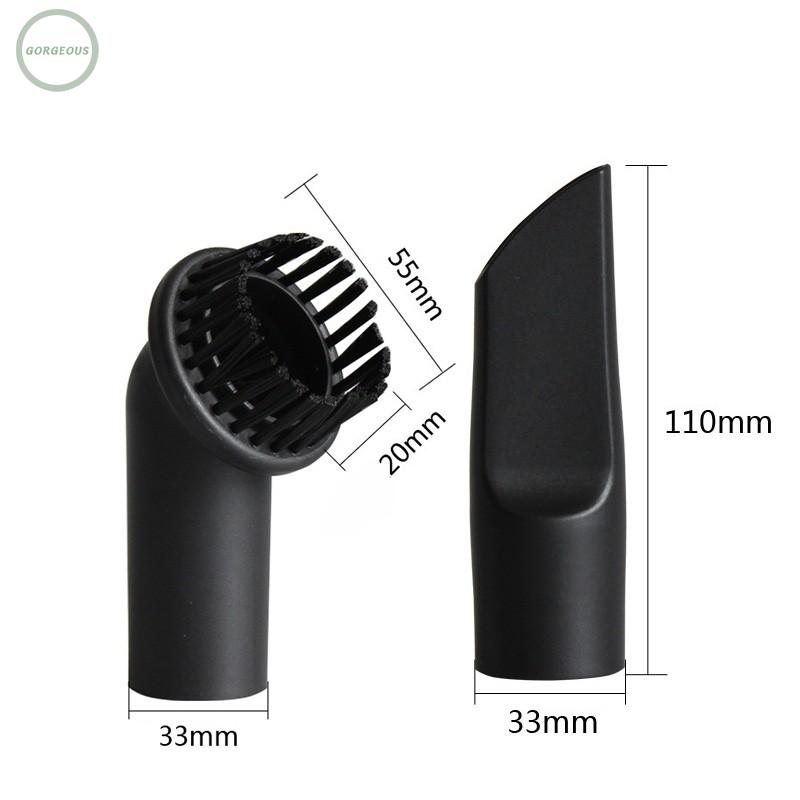 Set phụ kiện thay thế cho máy hút bụi Panasonic 2 trong 1 màu đen
