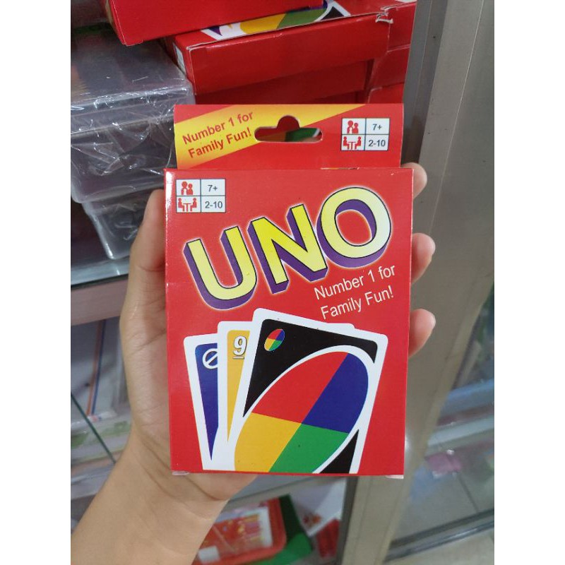 Bộ bài uno 108 lá sản phẩm bao gồm nhiều lá bài bằng giấy bìa cứng