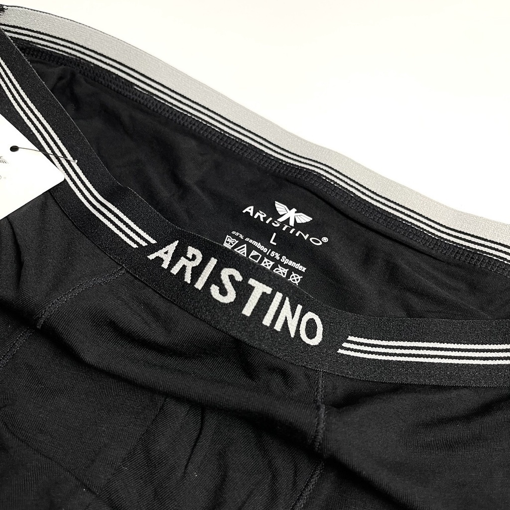 Quần sịp nam boxer cao cấp, quần lót nam Aristino sợi tre kháng khuẩn co giãn cực tốt  | ABX03807