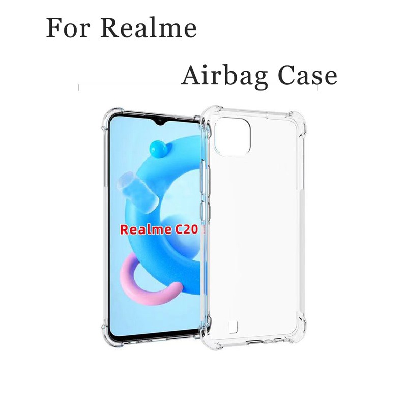 Ốp Điện Thoại Silicon TPU Mềm Trong Suốt Chống Sốc Cho Realme 11 10T 10 9 9i 8 7i 7 6 6i 5 5i 5s Pro Plus Pro+ 5G 4G 2023