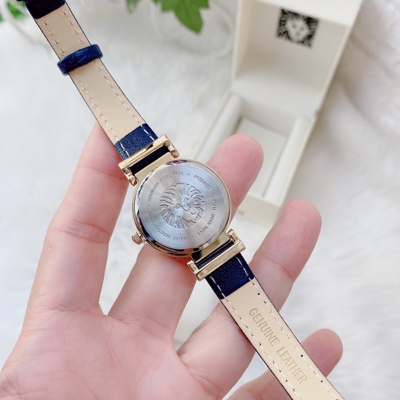 Đồng Hồ Nữ Anne Klein xanh navy