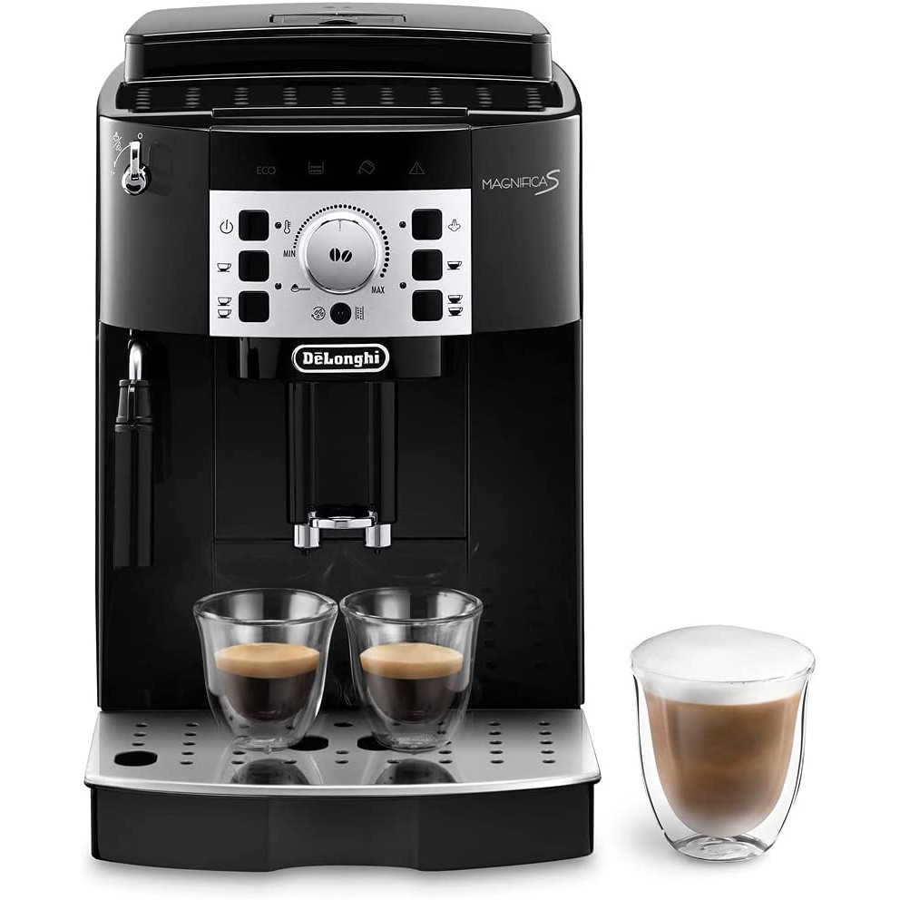 Máy pha cà phê tự động Delonghi Magnifica S Ecam 22110B tạo bọt sữa Cappuccino [nhập Đức chính hãng]