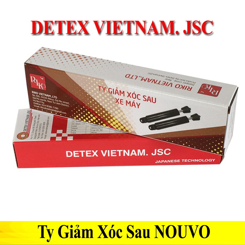 Ty giảm xóc sau Nouvo (đời cũ) thương hiệu Detex