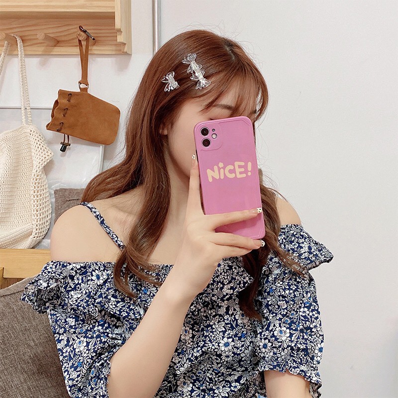 Kẹp tóc mỏ vịt hình nơ (kẹp tóc mái, nửa bên) phong cách Hàn Quốc Mua Tất (muatatshop)