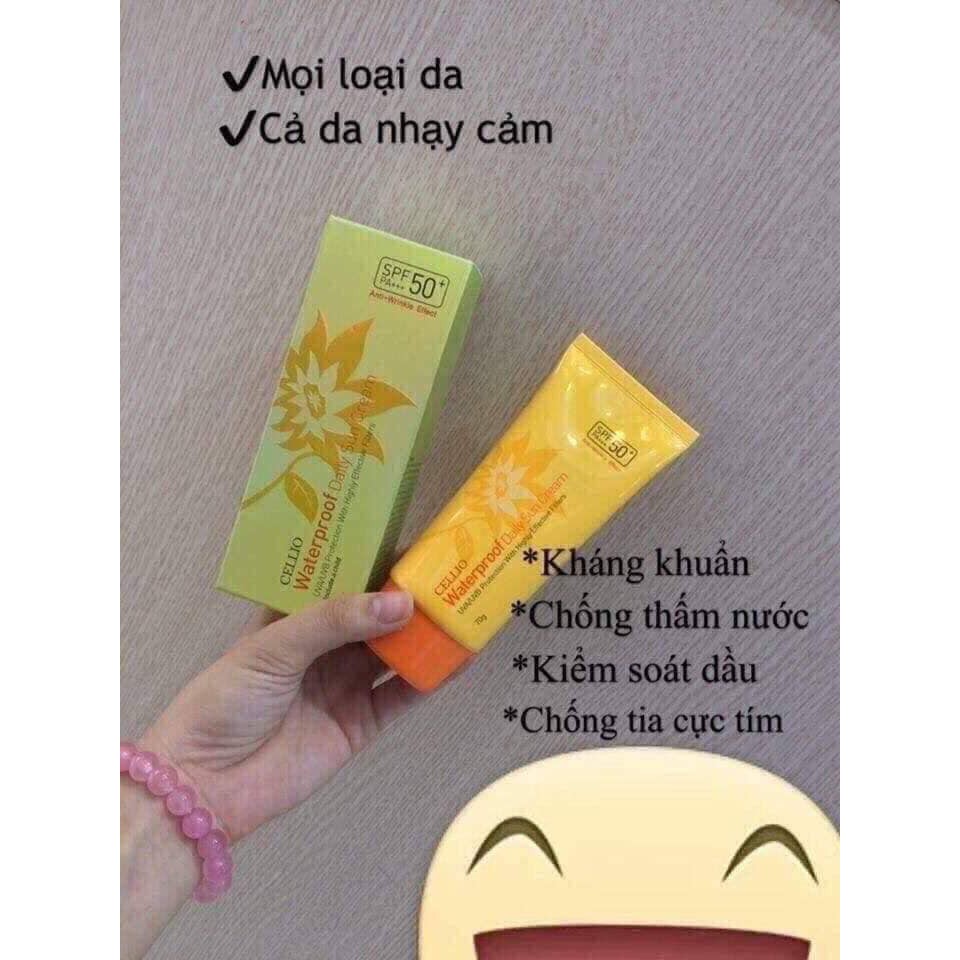 kem chống nắng celio