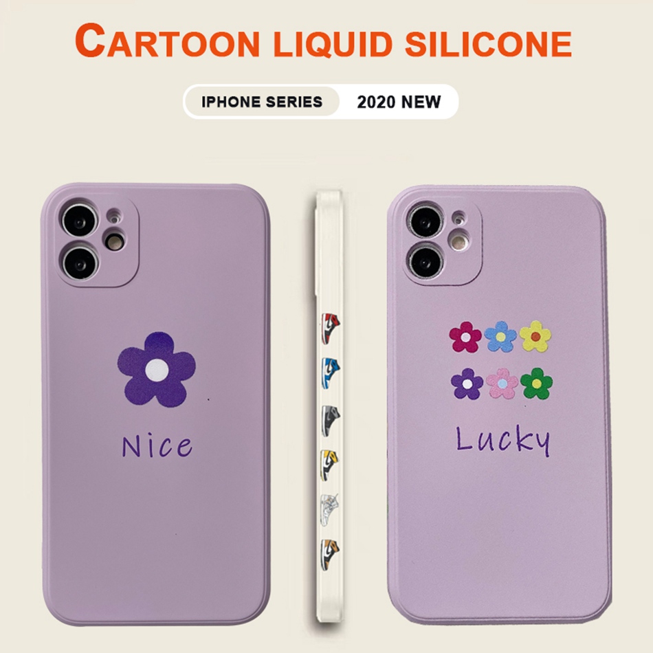 Ốp Điện Thoại Họa Tiết Hoạt Hình Dễ Thương Cho Apple Iphone 11 12 Pro 12pro Max 12mini 7 8 Plus X Xs Max Xr | BigBuy360 - bigbuy360.vn