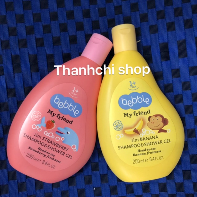 Sữa tắm gội trẻ em Bebble (Đức)