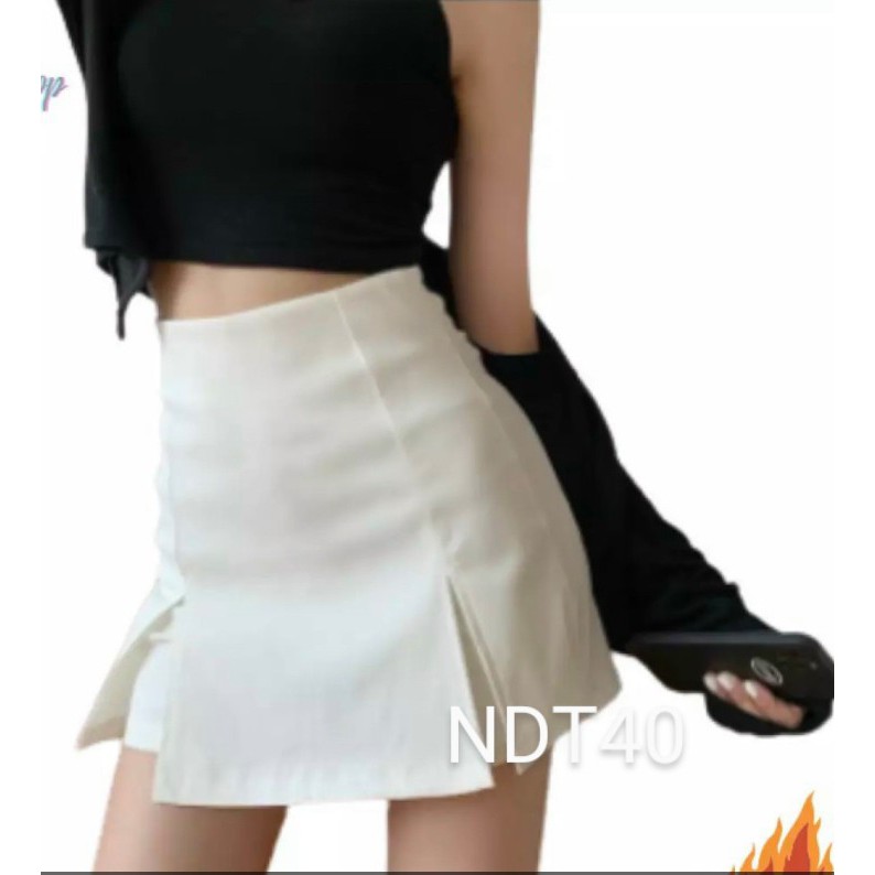 Quần short giả váy chất vải Kate dày Shop Cam Kết hàng Y Hình ( Size S, M, L 0