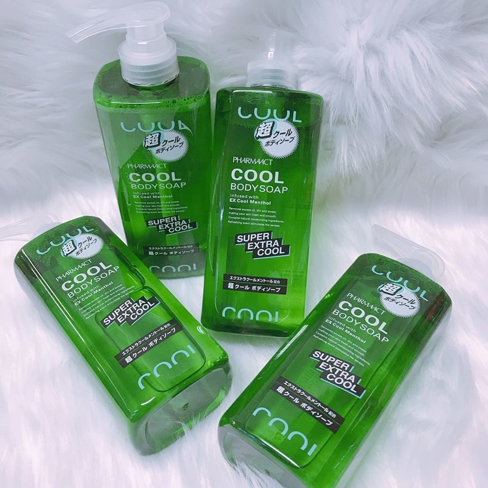 Sữa Tắm Cho Nam Cool Body Soap Pharmaact Nhật Bản 600ml