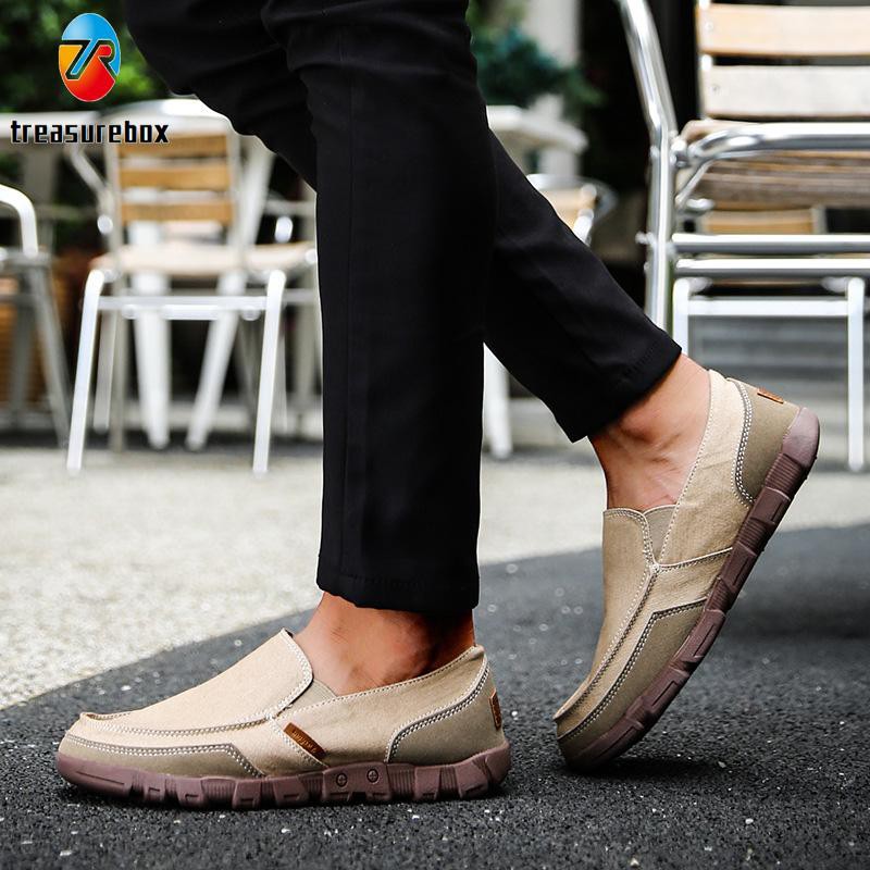 Giày Lười Đế Bằng 4 Màu Tùy Chọn Mẫu Mới Thời Trang Xuân Thu