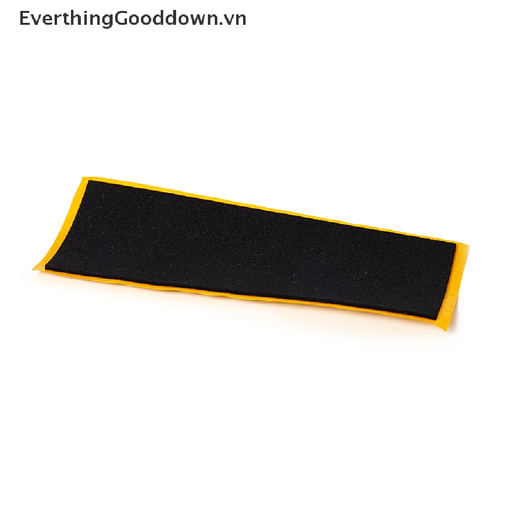 Everthinggooddown 10 Miếng Dán Bằng Xốp Màu Đen Dán Bảng Gỗ Không Cắt Tay