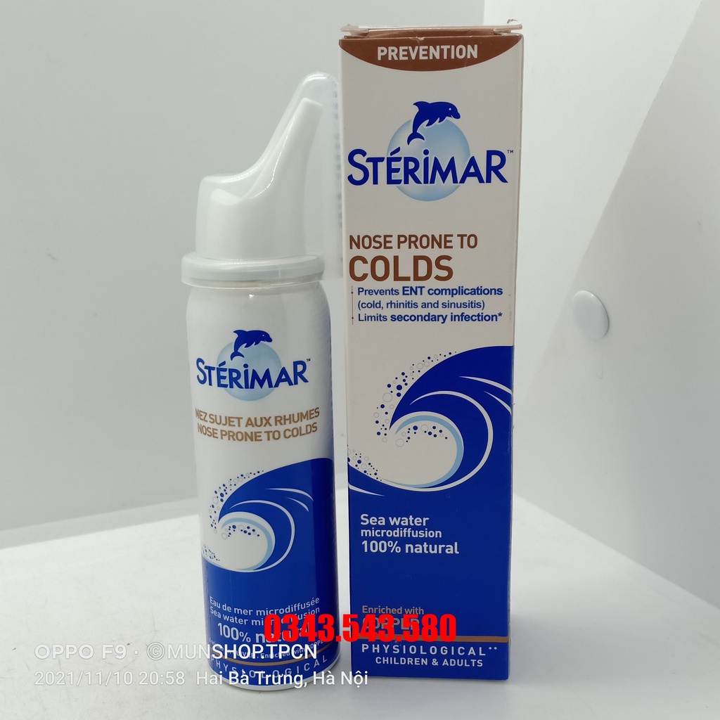 Xịt mũi Sterimar Nose Prone To Colds thumbnail