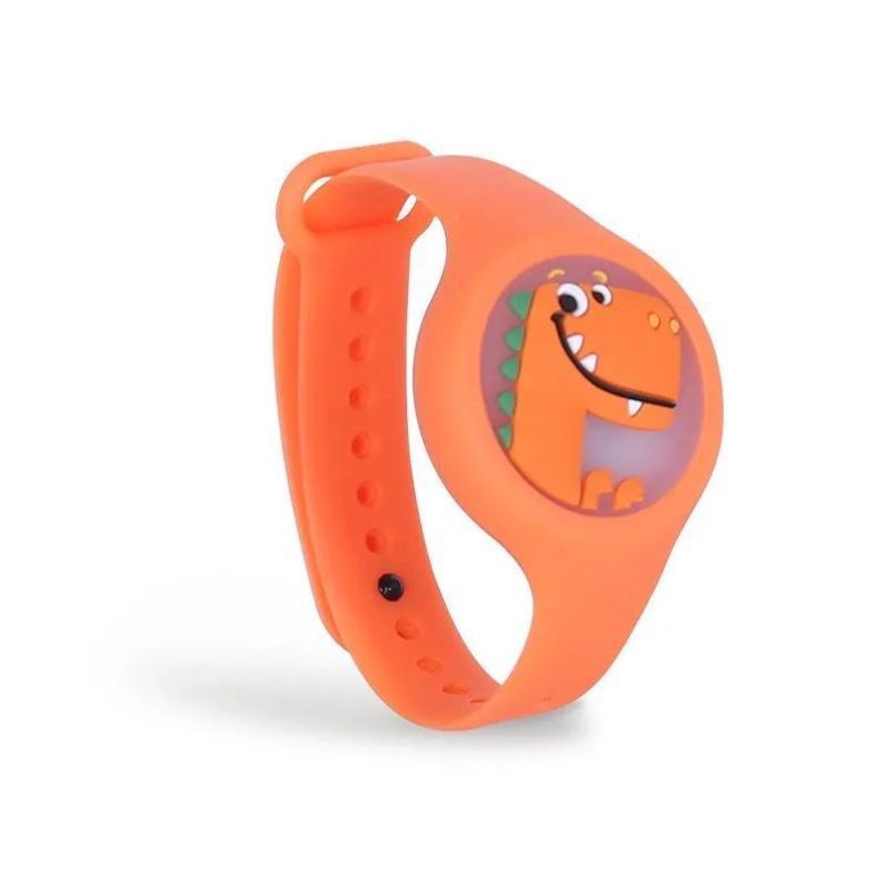Dây đồng hồ đeo tay chống muỗi có đèn LED phát sáng cho bé